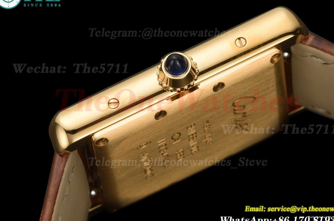 Tank Alligator White Quartz 25.5mm Dial Louis LE YG F1F 0704